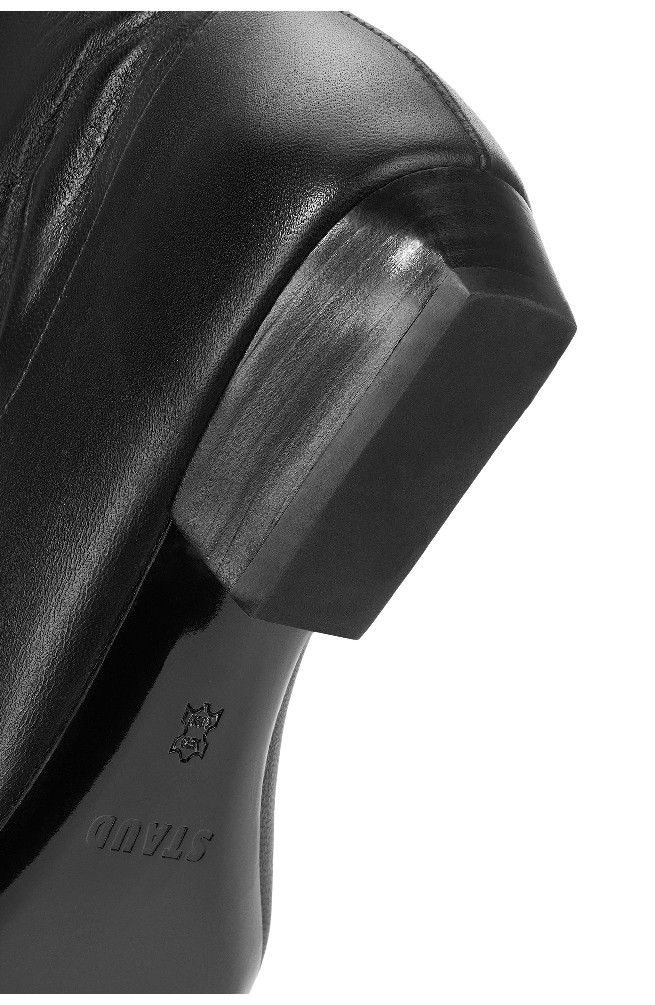 STAUD Wally Flat Knee High Boot, Alternate, color, Black