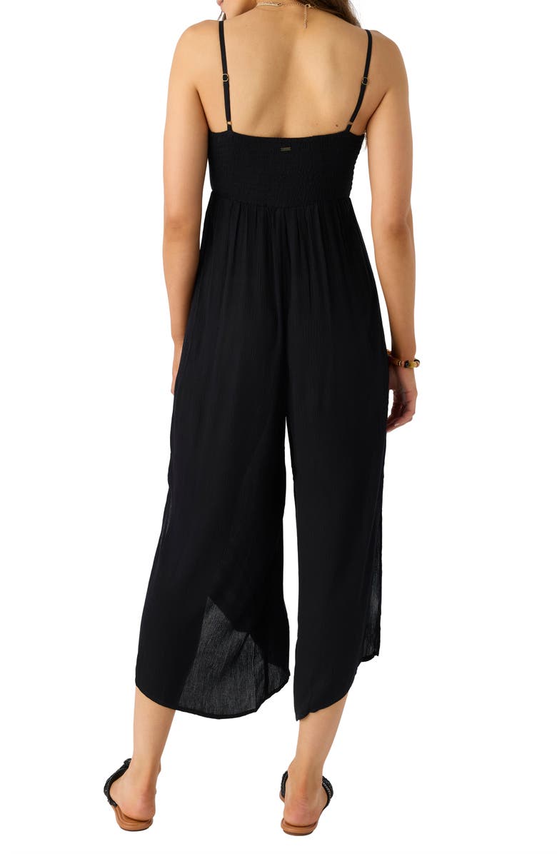 O'Neill Keiko Cutout Wide Leg Jumpsuit, Alternate, color,
