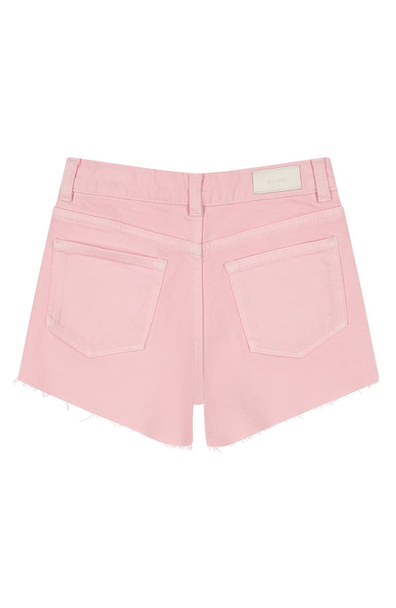 DL1961 Kids' Lucy Raw Hem Denim Shorts, Alternate, color, 