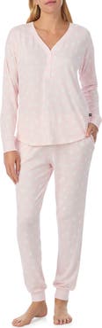 Kate Spade New York print henley pajamas