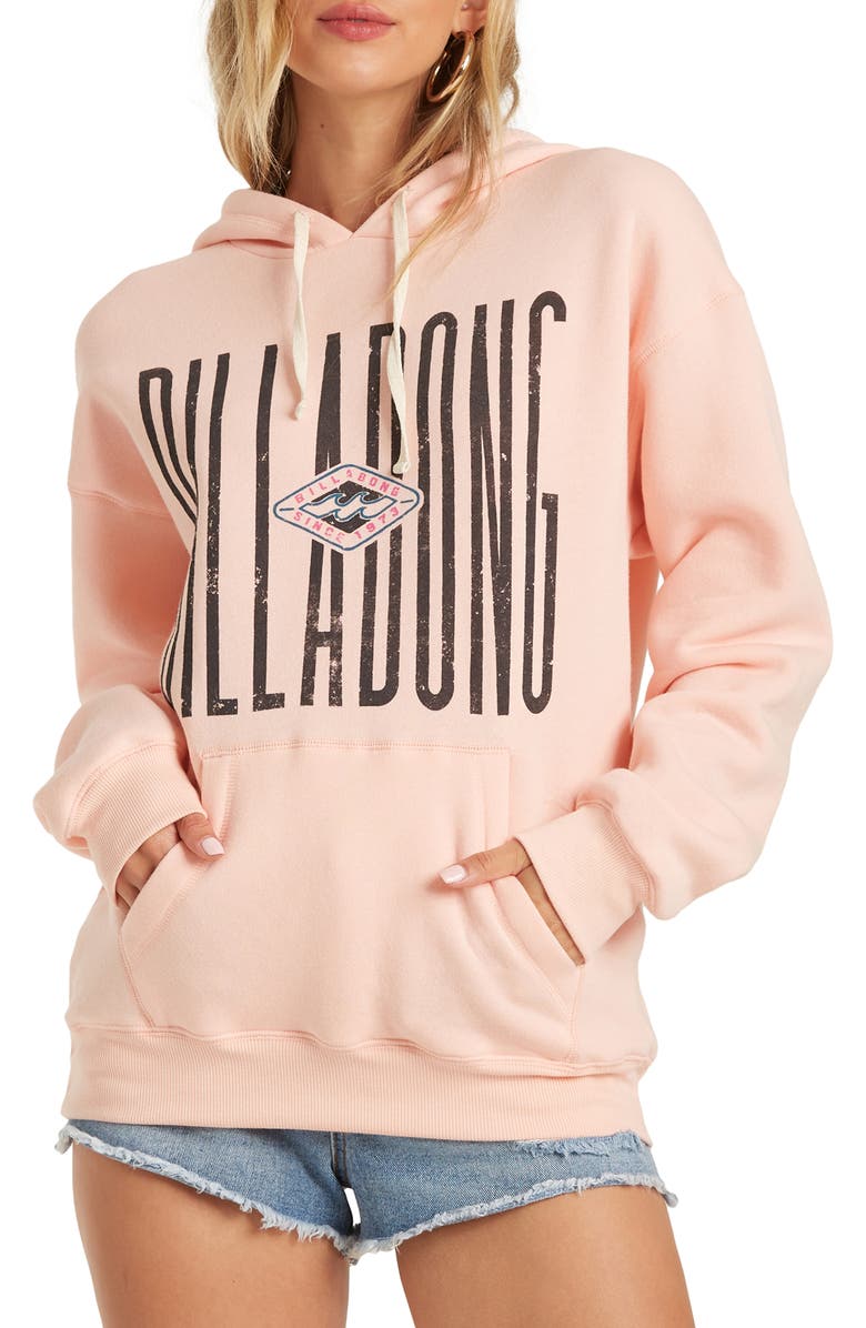Billabong Logo Hoodie, Main, color, 