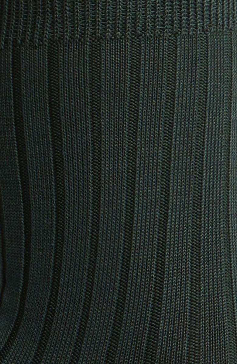 Le Bon Shoppe Her Cotton Blend Rib Crew Socks, Alternate, color, 