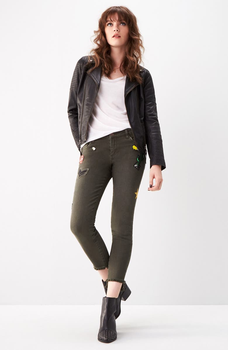 Topshop MA1 Bomber Jacket, Alternate, color,