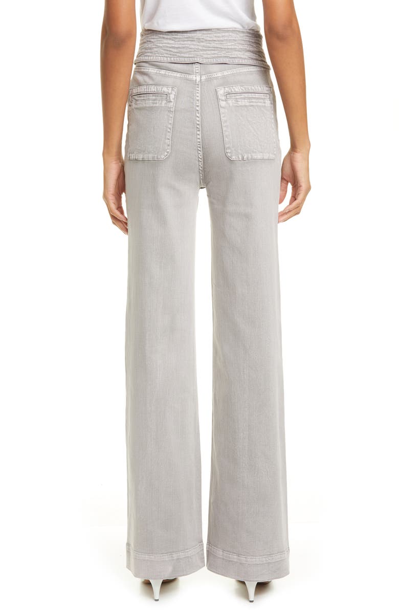 Ulla Johnson Wade Tie Waist Tapered Jeans, Alternate, color, 
