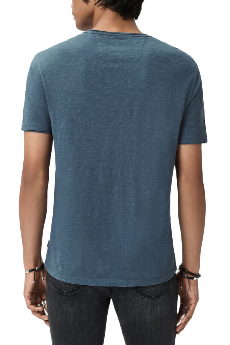 Miles Slub Organic Cotton T-Shirt, Alternate, color, TITANIUM BLUE