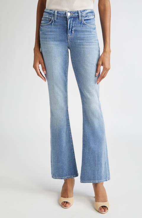 Cara Low Rise Bootcut Jeans (Ibarra)
