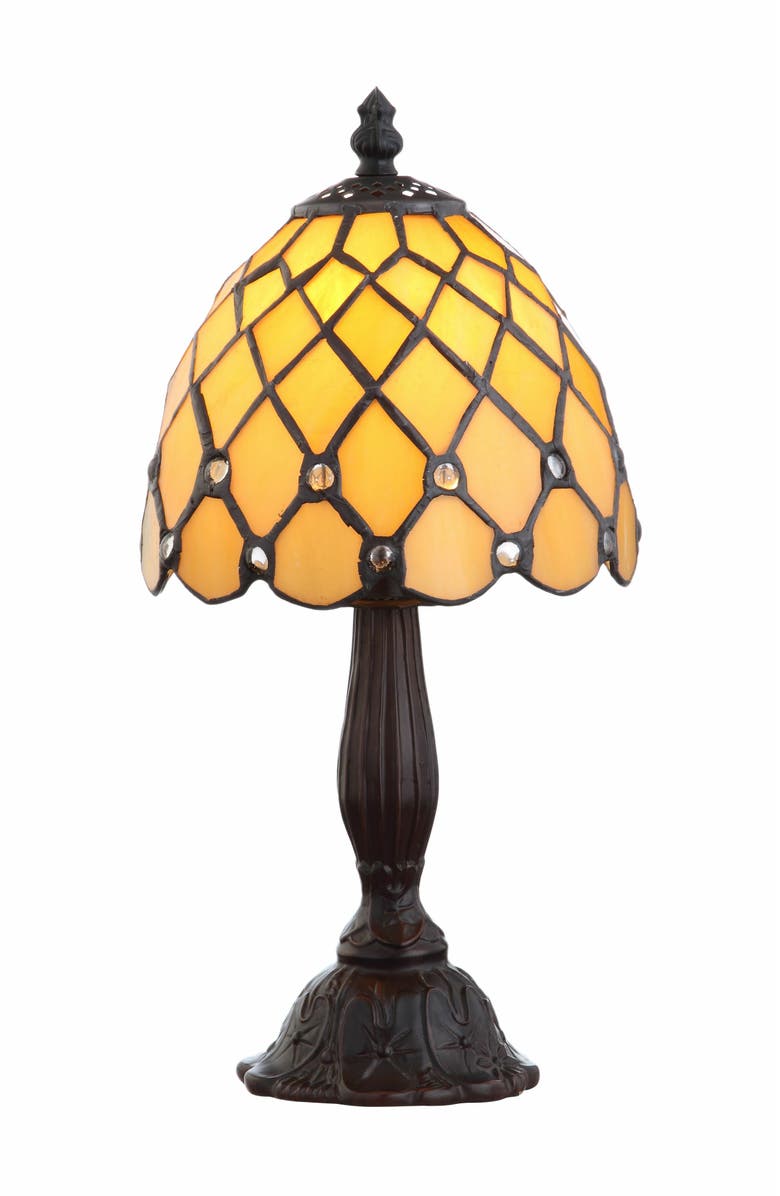 JONATHAN Y Campbell LED Table Lamp, Main, color, Bronze
