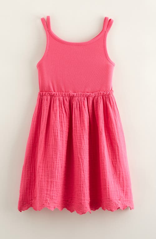TUCKER + TATE TUCKER + TATE KIDS' EMBROIDERED COTTON SUNDRESS
