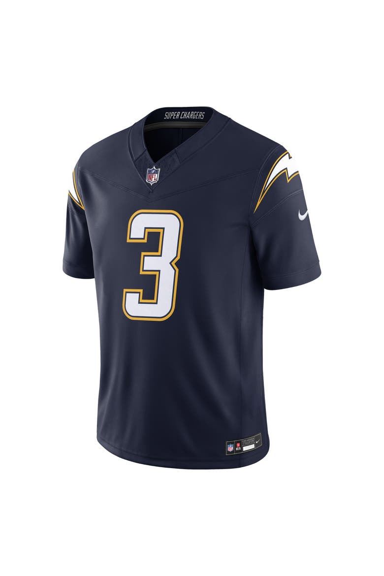 Men's Nike Derwin James Jr. Navy Los Angeles Chargers Alternate Super Chargers Vapor F.U.S.E. Stitched Limited Jersey, Alternate, color, Navy