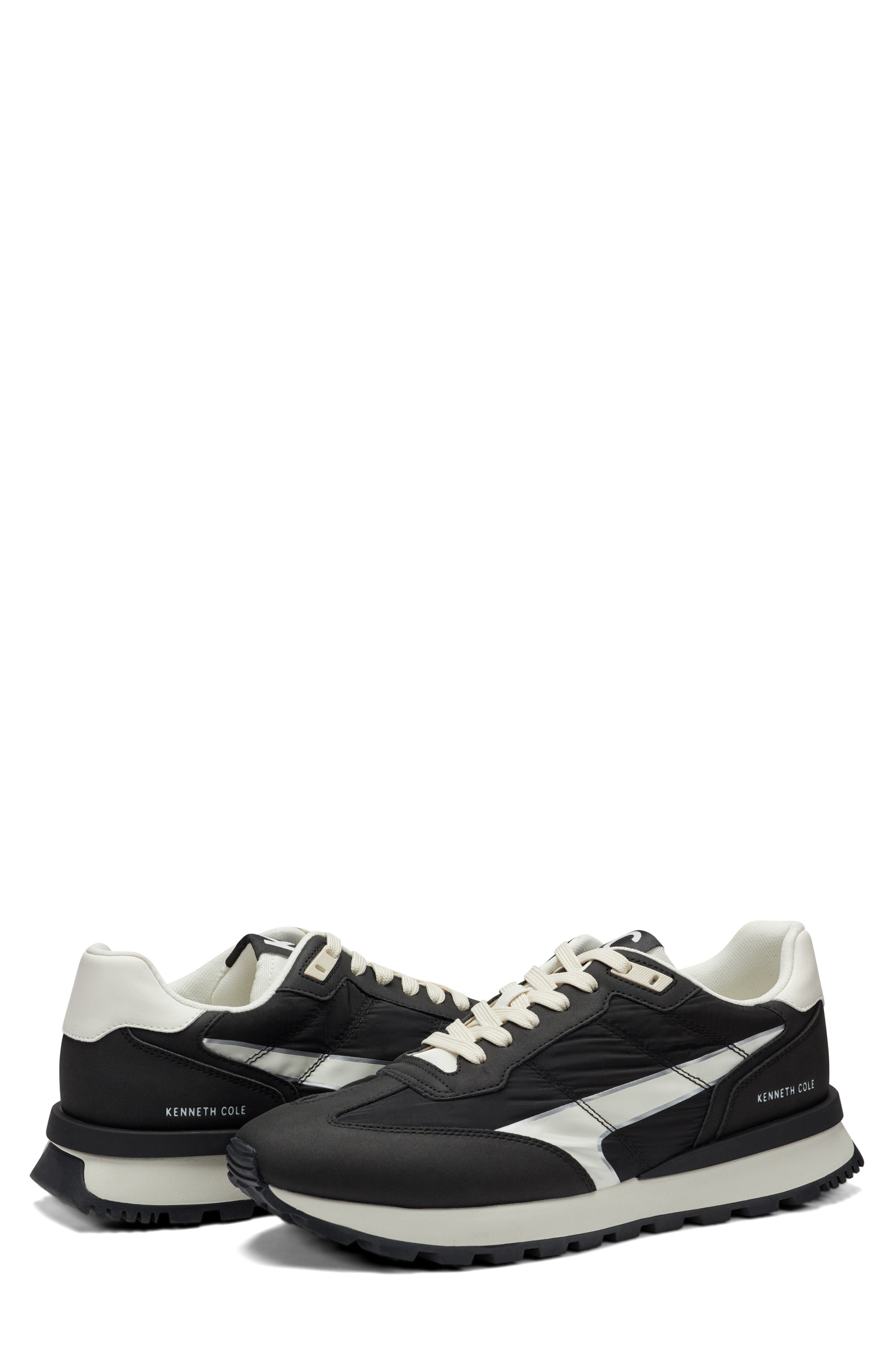 Kenneth Cole New York Pryor Sneaker, Alternate, color, Black/ Cloud