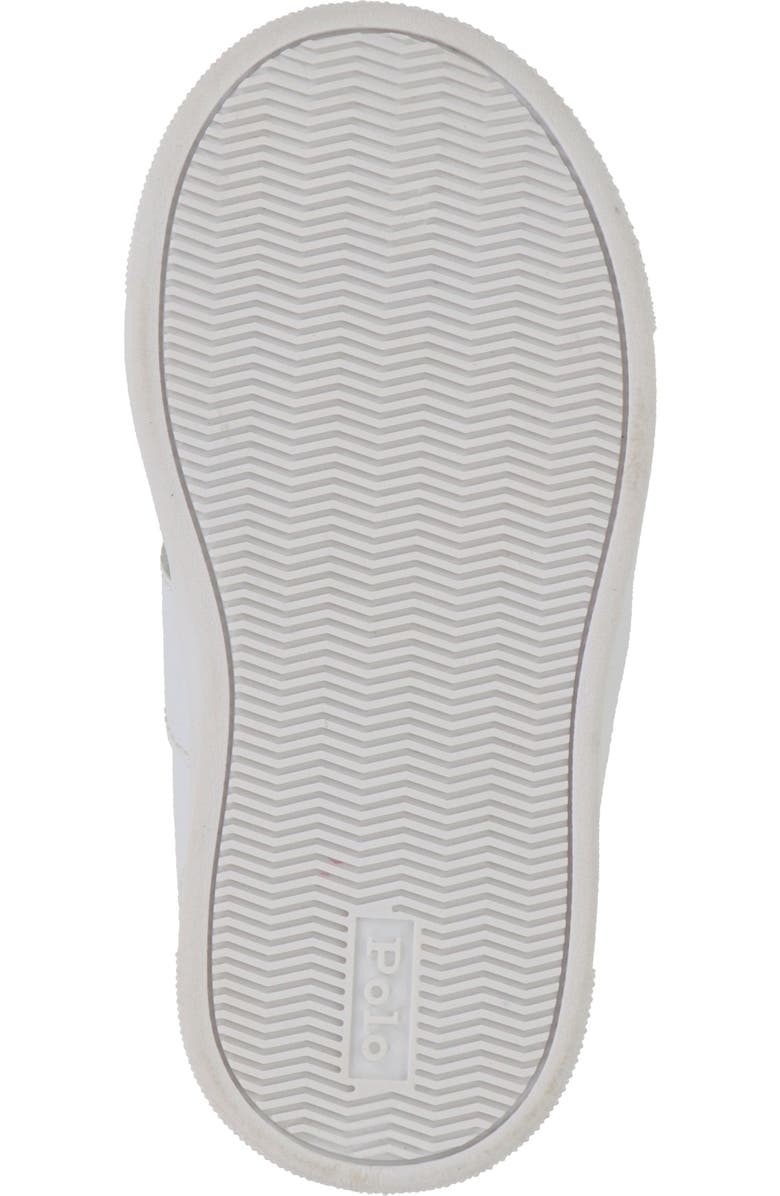 Ralph Lauren Kids' Telly Sneaker, Alternate, color, White Navy