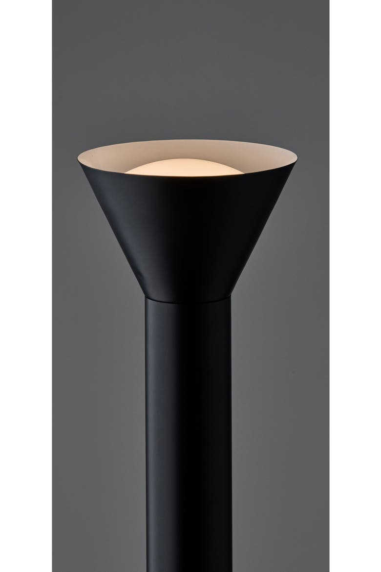 Greer LED Torchiere Lamp, Alternate, color, BLACK