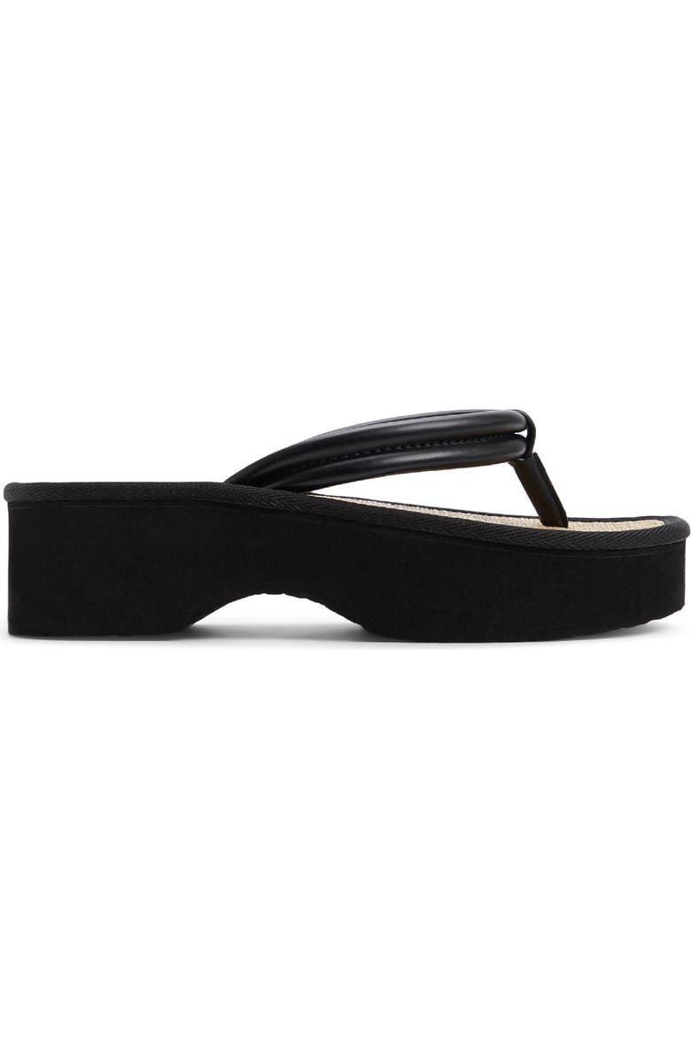 Roxy Ryana Platform Flip Flop, Alternate, color, Black