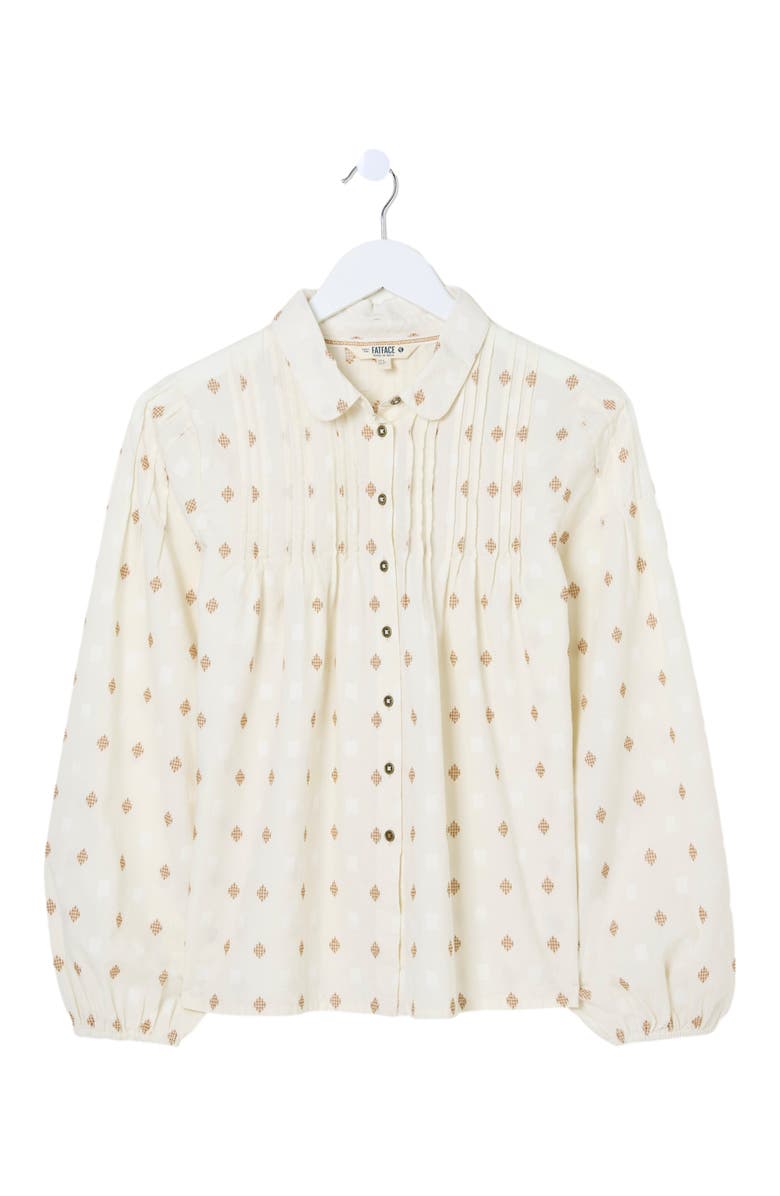 FatFace Women's Plus Size Elsie Dobby Blouse, Alternate, color, 