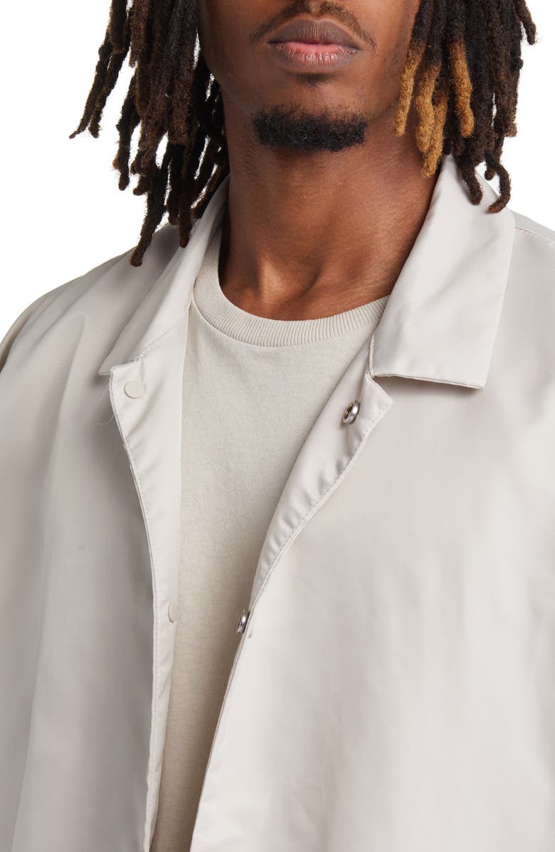 Fear of God Essentials Nylon Coach's Jacket, Alternate, color,