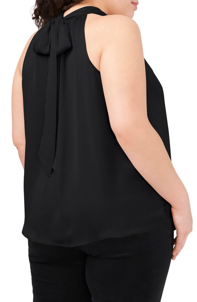 1.STATE Halter Neck Satin Top, Alternate, color,