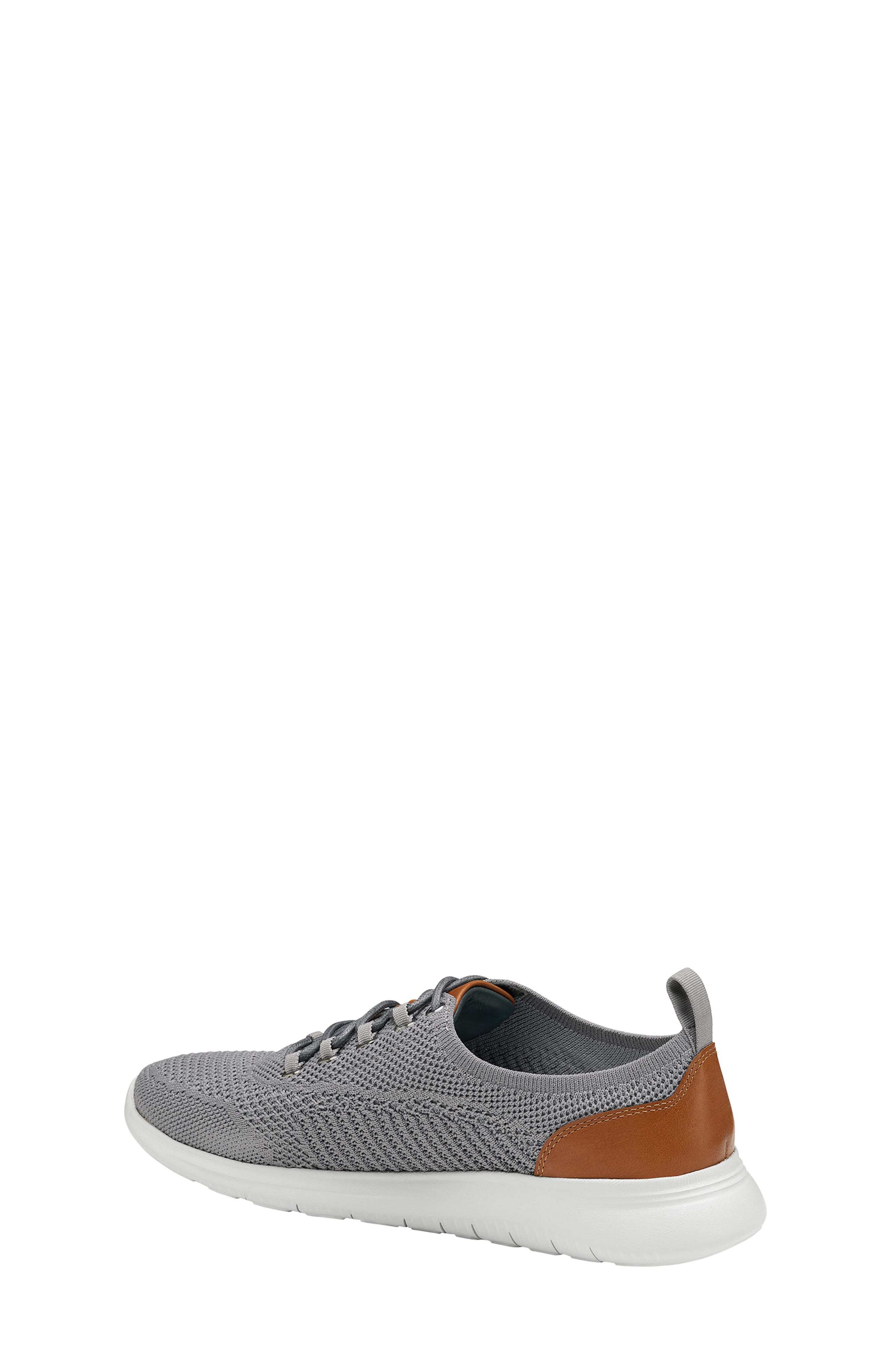 Johnston & Murphy McGuffey Knit Sneaker, Alternate, color, Gray Knit