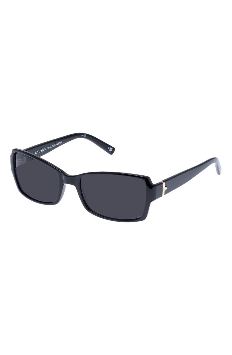 Le Specs Trance 56mm Rectangular Sunglasses, Alternate, color, 