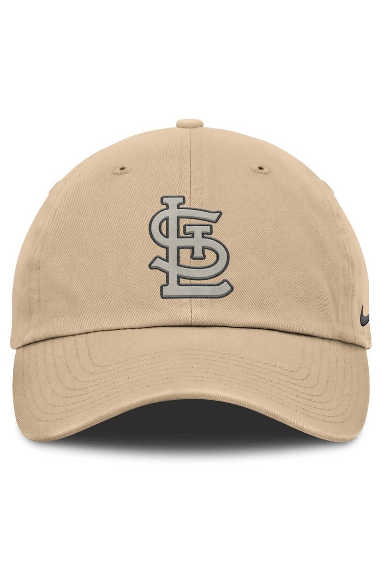 Nike Men's Nike Khaki St. Louis Cardinals Club Adjustable Hat, Alternate, color, Khaki