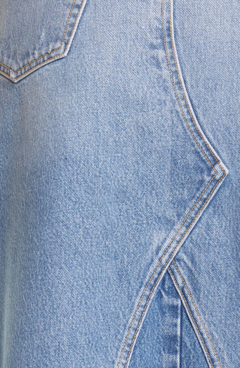 rag & bone Denim Skirt, Alternate, color,