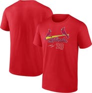 FANATICS Men's Fanatics Branded Nolan Arenado Red St. Louis Cardinals Player Name & Number T-Shirt