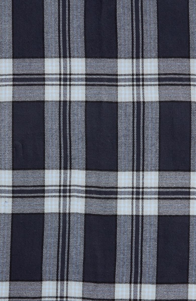 Treasure & Bond Plaid Fringe Blanket Scarf, Alternate, color,