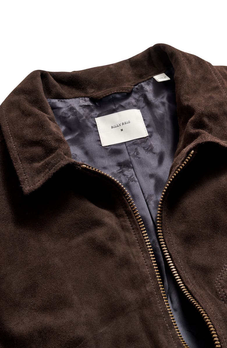 Billy Reid Blake Suede Jacket, Alternate, color, 
