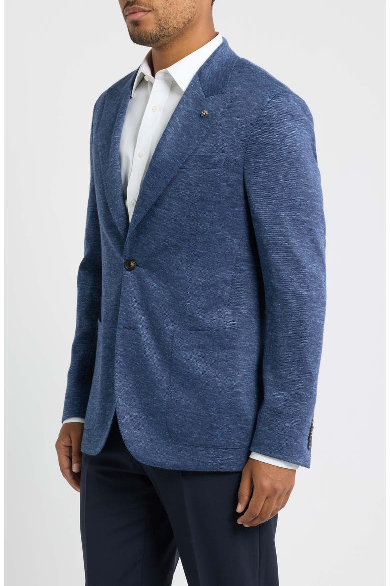 Harvey Knit Sport Coat, Alternate, color, BLUE