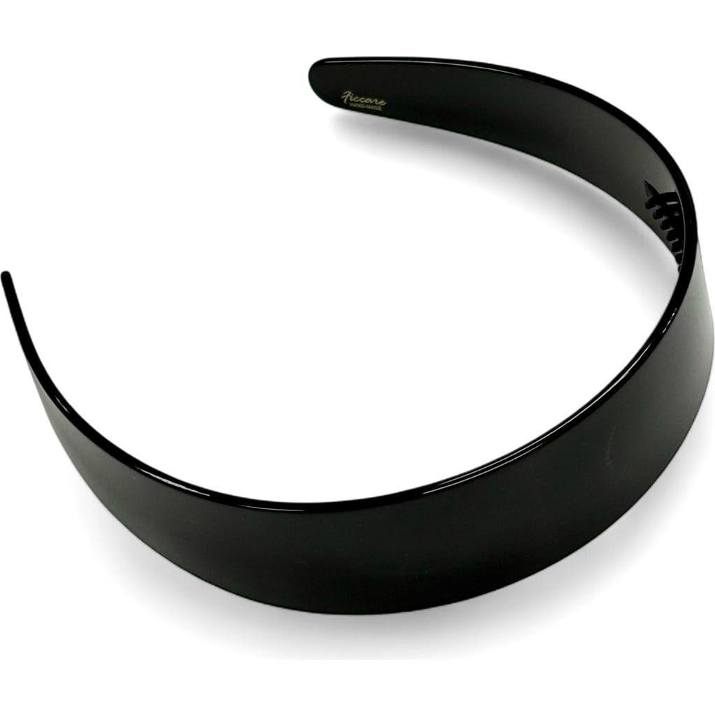 Ficcare Wynn Wide Headband In Black
