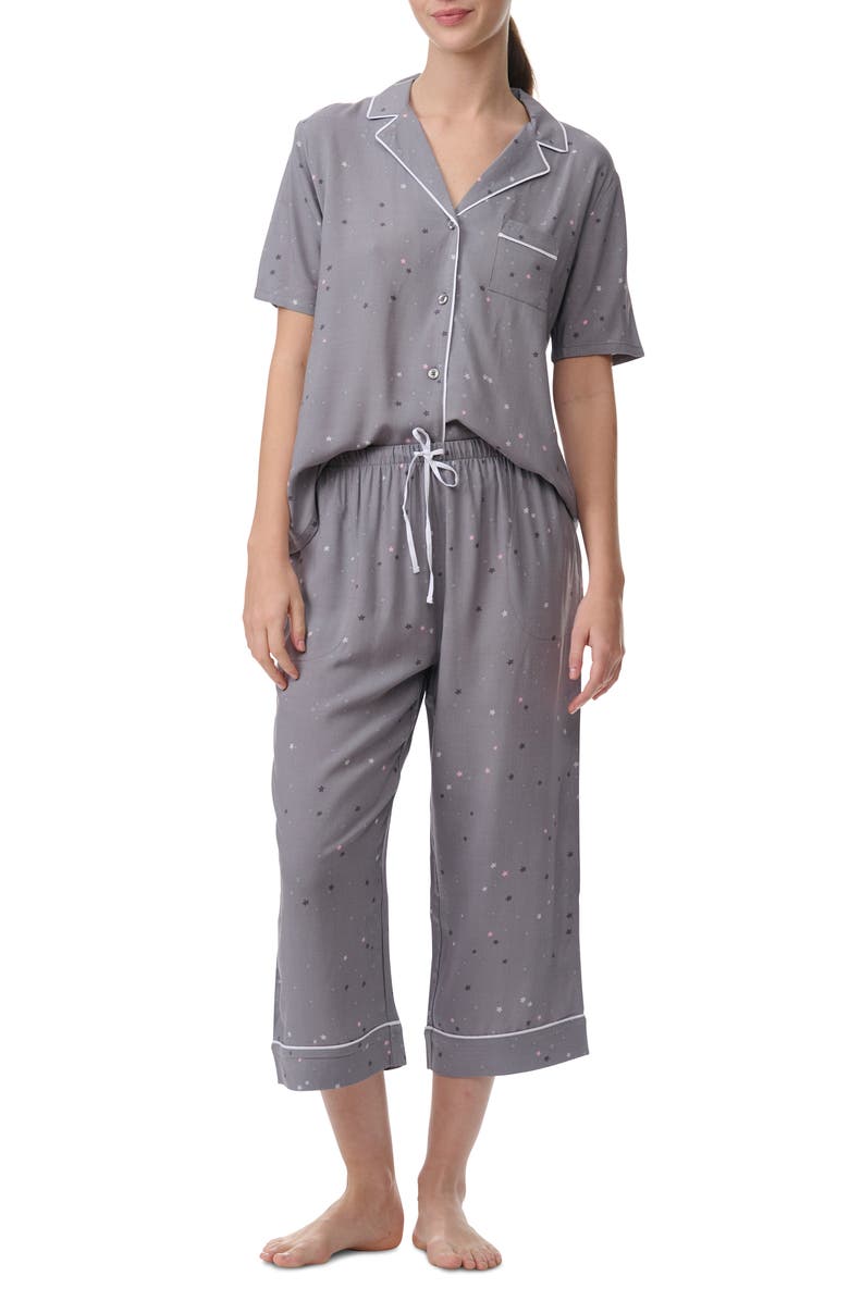 Splendid Notch Collar Pajamas, Main, color, 