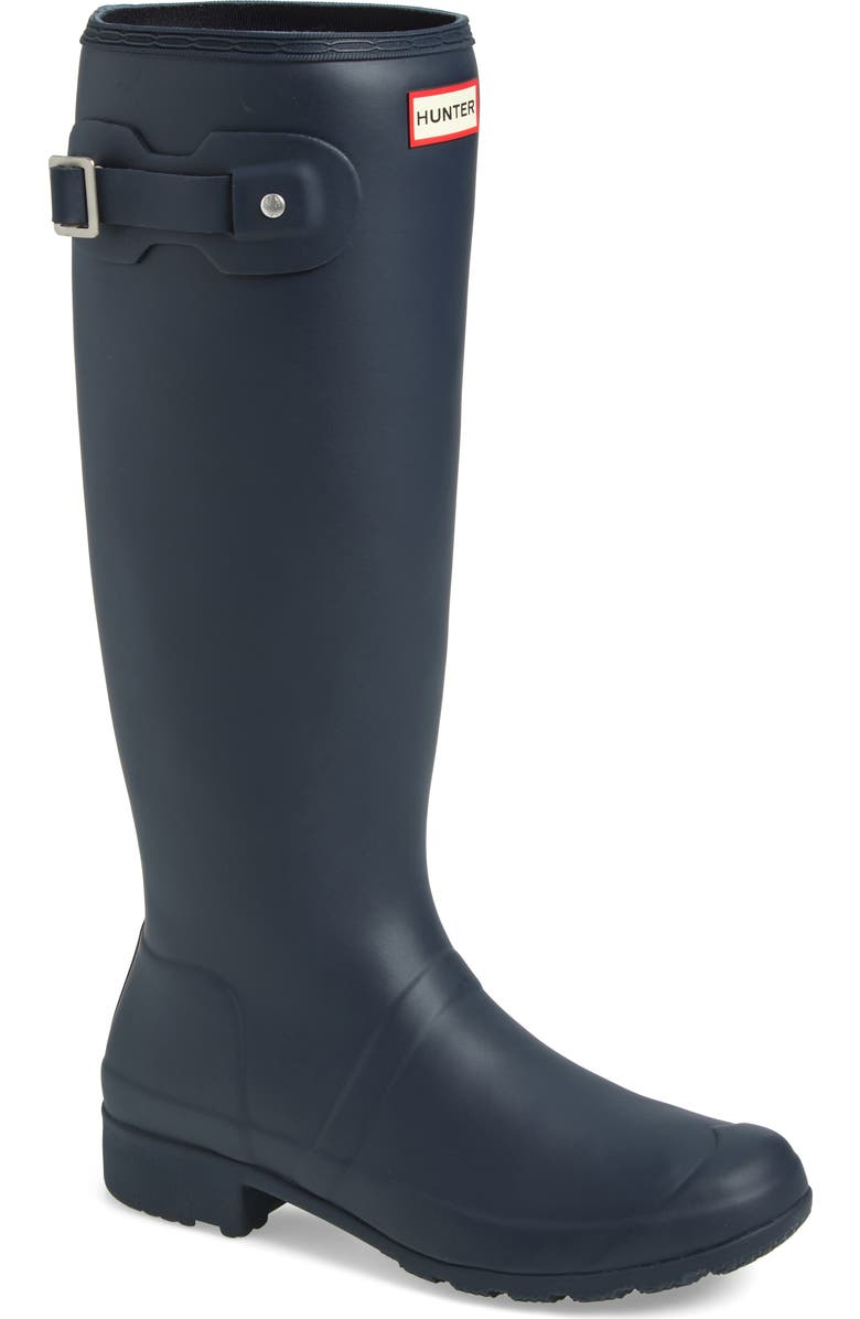Hunter Original Tall Waterproof Rain Boot, Main, color,