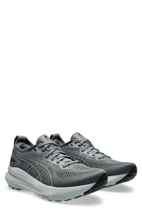 ASICS® GEL-KAYANO® 31 Running Shoe in Steel Grey/Piedmont Grey 