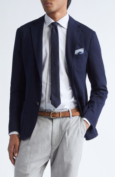 Single Breasted Soft Wool Jacket