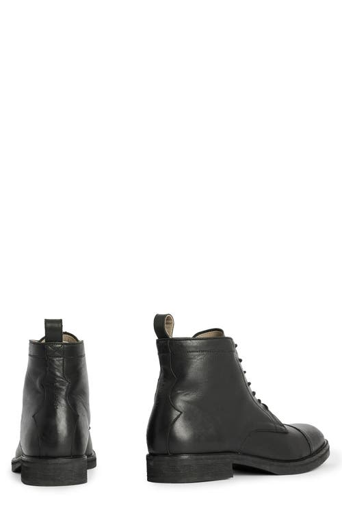 Allsaints Drago Combat Boot In Black