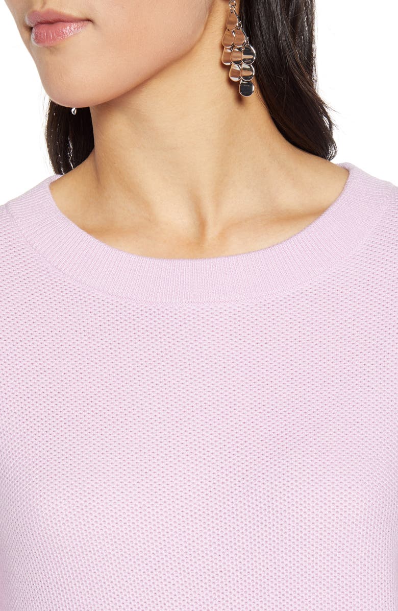 Halogen<sup>®</sup> x Atlantic-Pacific Three Quarter Sleeve Sweater, Alternate, color,