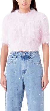 Endless Rose Fuzzy Sweater