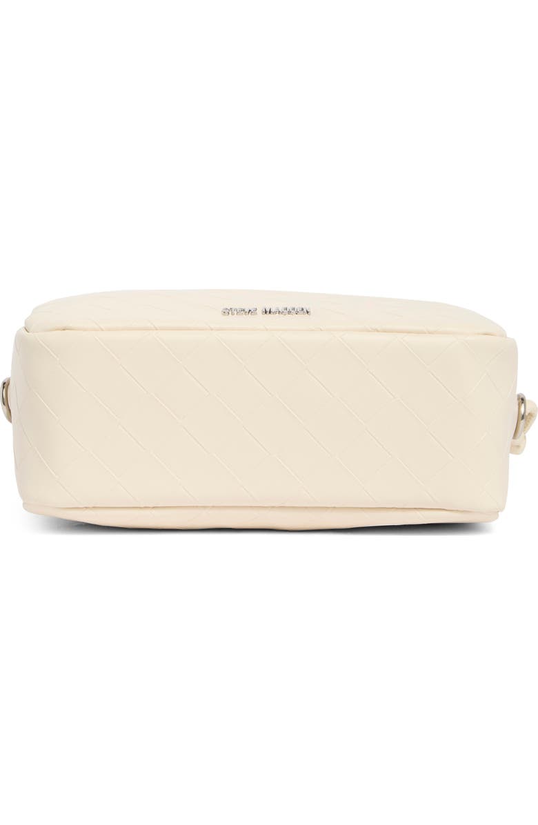 Steve Madden Embossed Woven Crossbody Bag, Alternate, color, Blonde