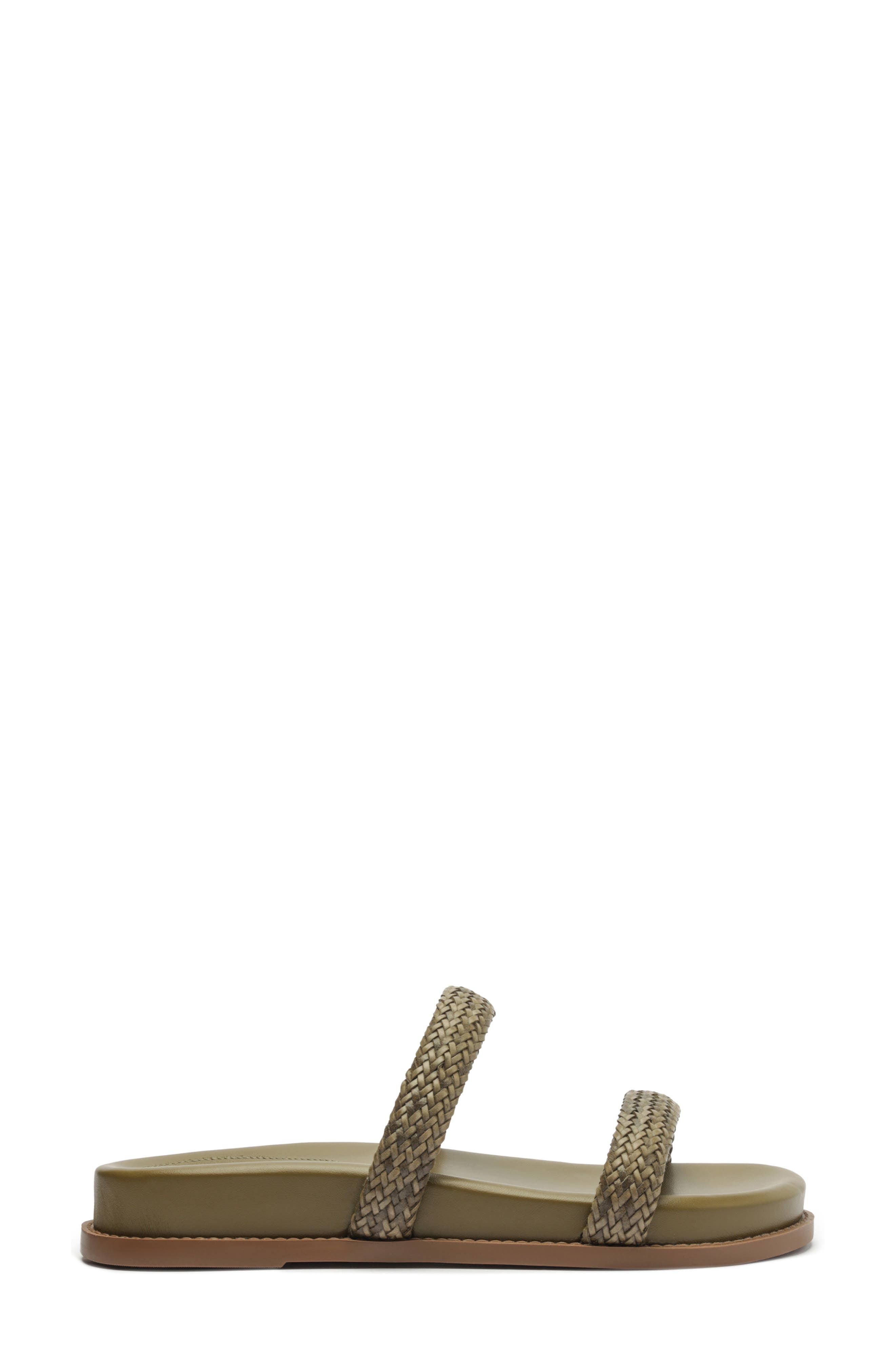 Ruby Sporty Slide Sandal, Alternate, color, MATCHA