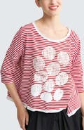LUUKAA Tessa Striped Jersey Top