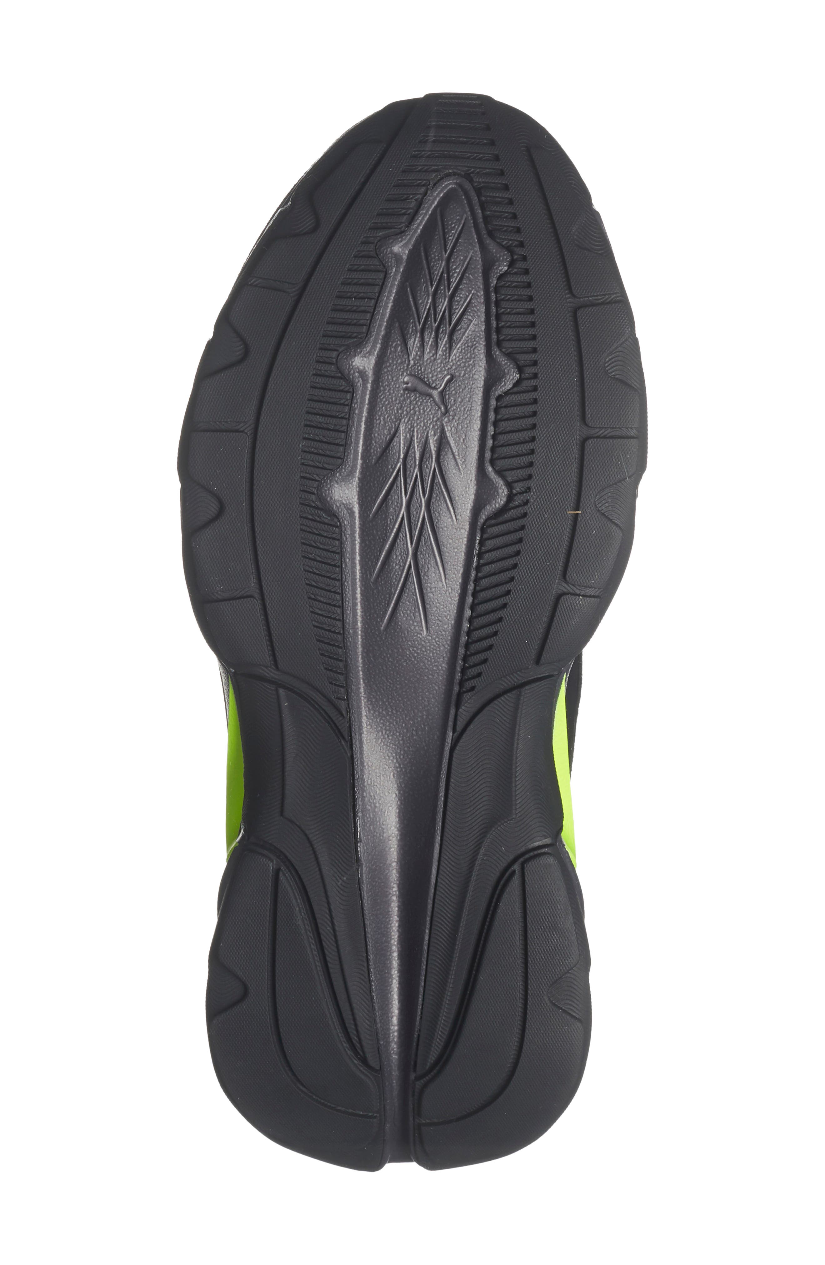 PUMA Kids' Carbon Particle Sneaker, Alternate, color, Puma Black/ Pro Green/ Coal