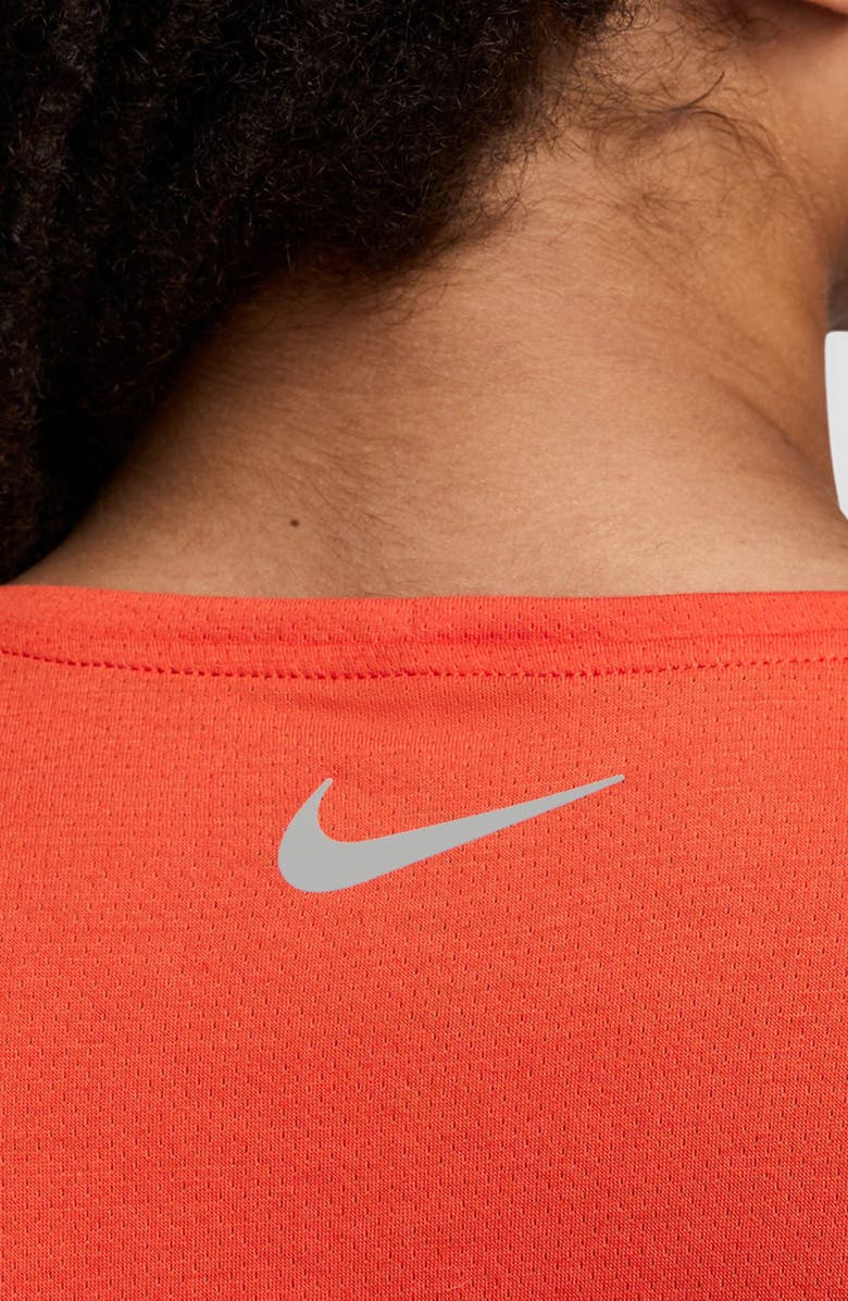 Nike Dri-FIT Rise 365 Running Graphic T-Shirt, Alternate, color, Cosmic Clay/ Summit White