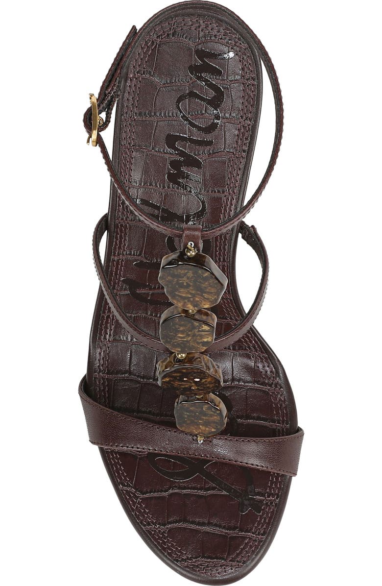 Sam Edelman Massey Ankle Strap Wedge Sandal, Alternate, color,