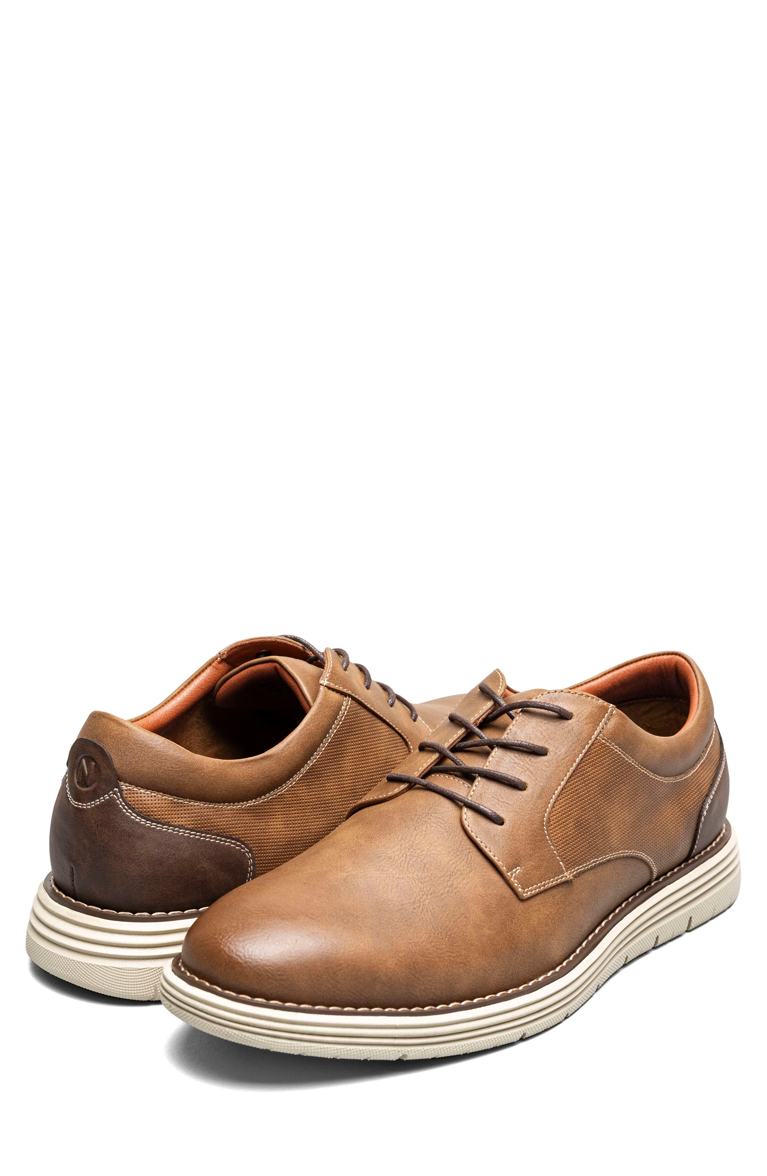 Merlin Plain Toe Oxford, Main, color, TAN MULTI