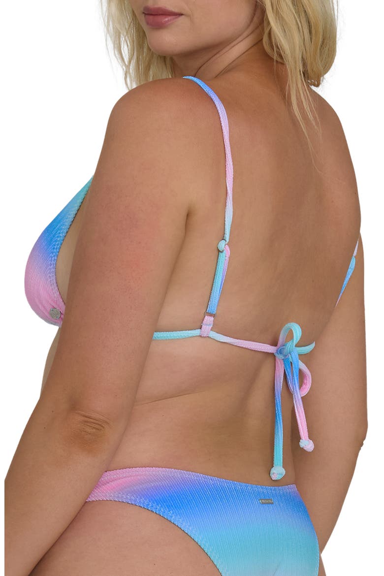 Sun Fade Slider Triangle Bikini Top, Alternate, color, OCEAN SPRAY