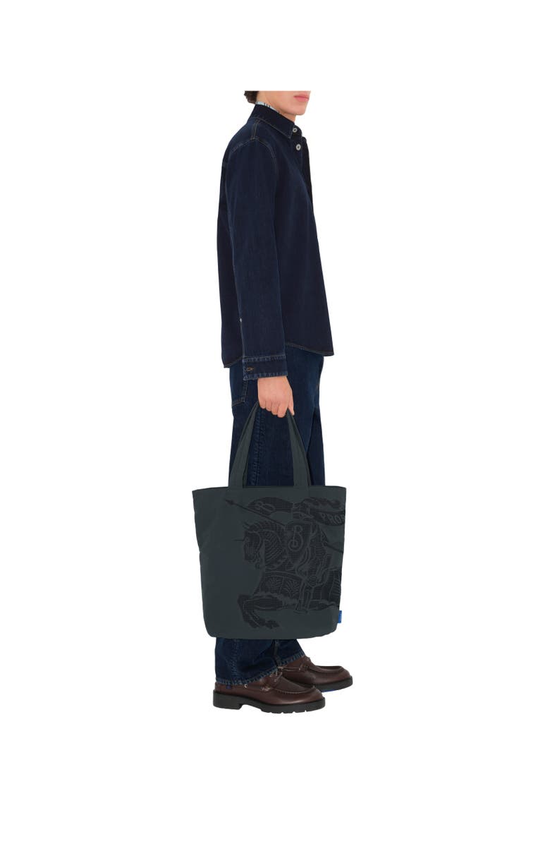 Burberry Relaxed Fit Denim Shirt, Alternate, color,