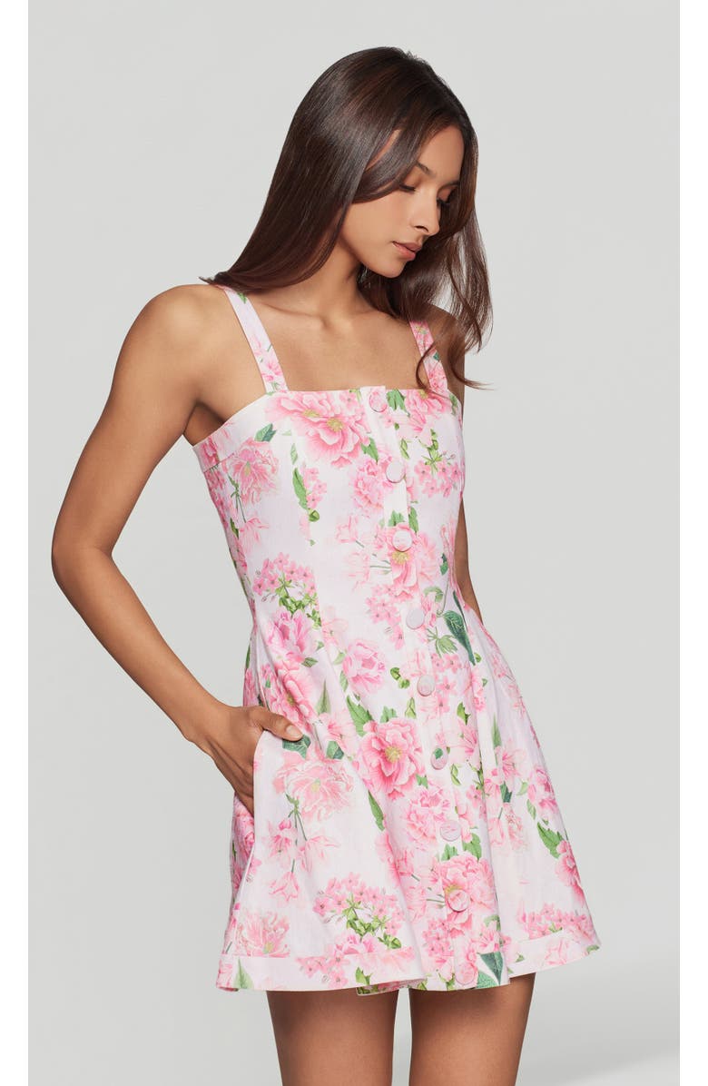 Generation Love Whitney Floral Linen Dress, Alternate, color, Pink Petal Dream
