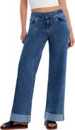 HINT OF BLU Mighty High Waist Wide Leg Jeans