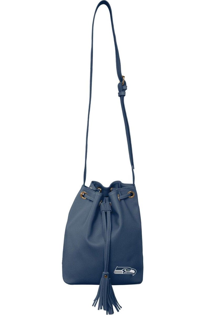 FOCO Seattle Seahawks Cinch Purse, Main, color,
