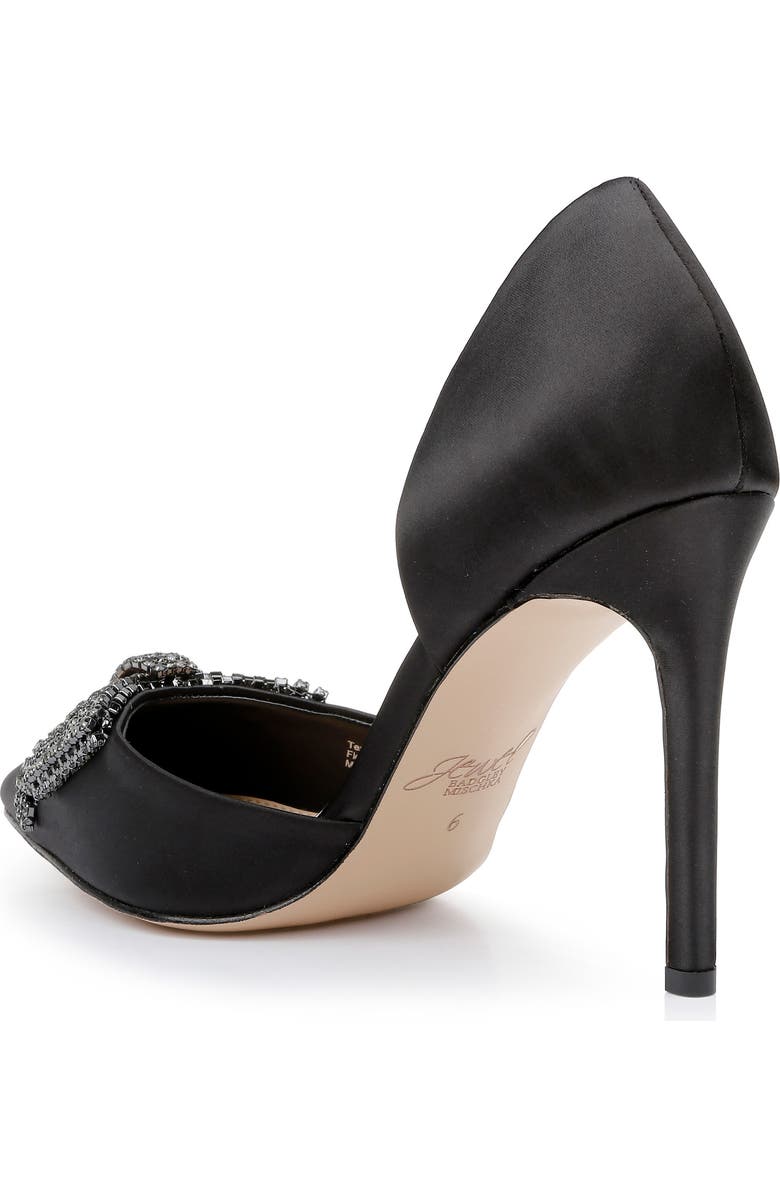 Jewel Badgley Mischka Aubrey Pointed Toe d'Orsay Pump, Alternate, color,