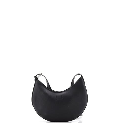 Pre-owned Hermes Hermes Arcon Bag Togo And Swift Petite In Black
